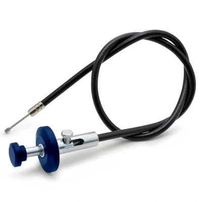Immagine di Easyboost Aria Manuale Universal con Filo 50cm Starter per Carburatore Scooter Moto 50cc Quad Cross (Blu)
