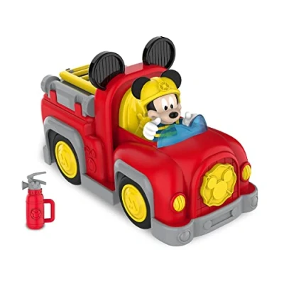 Immagine di Giochi Preziosi MCC06211 Topolino con auto da corsa, personaggio 8 cm circa, per bambini dai 3 anni, Multicolore