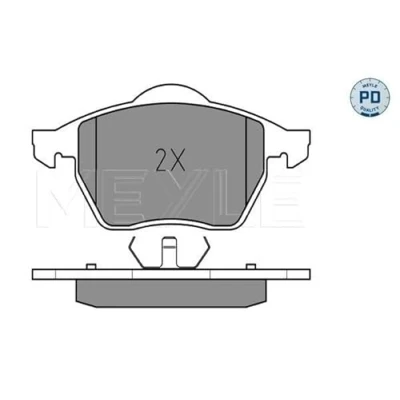 Immagine di MEYLE 025 216 2419/PD Kit pastiglie freno PD Quality Assale anteriore Predisposto per contatto segnalazione usura con lamierino anticigolío