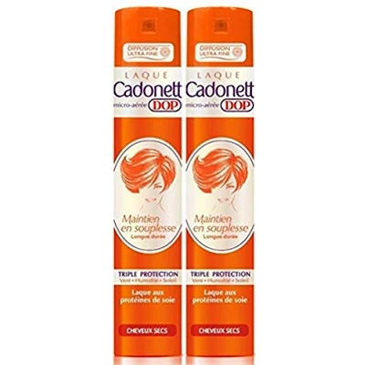 Immagine di Cadonett Dop Lacca mantenimento in flessibilità lunga durata tripla protezione per capelli secchi 300 ml Set di 2
