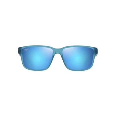 Immagine di Maui Jim Occhiali da Sole KUNIAHI AF B688 03 Blu/Blu Specchiato Unisex Polarizzati