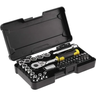 Immagine di STANLEY set chiavi a bussola att. 1/4&quot; compatto, 37 pz. STMT82672 0