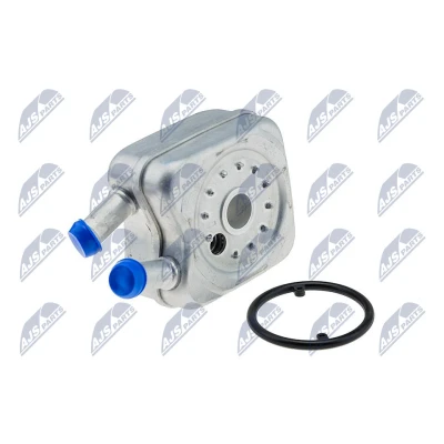 Immagine di NTY CCL AU 001 Radiatore Olio con guarnizione VOLKSWAGEN: Golf 4, Passat B6 Variant, Touran I, AUDI: A3 Sportback, Hatchback, A6 C5 Avant