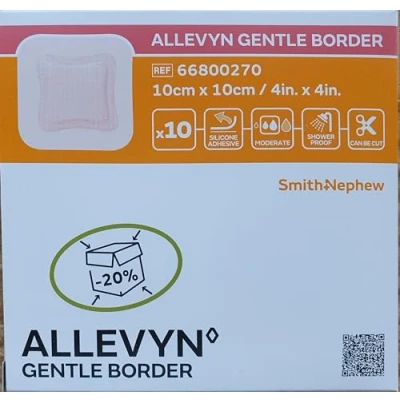 Immagine di Smith &amp; Nephew Medicazione idrocellulare in silicone, 10 x cm