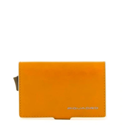 Immagine di PIQUADRO PORTA CARTE DI CREDITO IN METALLO GRIGIO One Size