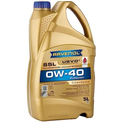 Immagine di Ravenol SSL SAE 0 W 40, W40 Olio motore completamente sintetico, 5 l
