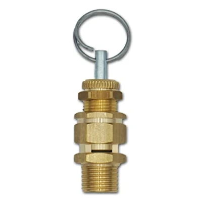 Immagine di valvola di sicurezza regolabile 1/4&quot; 0 2 bar (non testata componente) sovrapressione dell&#039;aria compressa