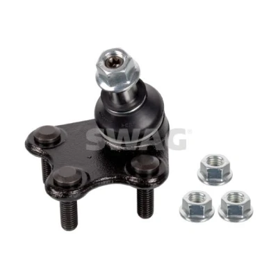 Immagine di SWAG 30 93 6051 Testina braccio oscillante Assale anteriore Sx, inferiore con bulloni/viti, dado 18,2 per trasversale