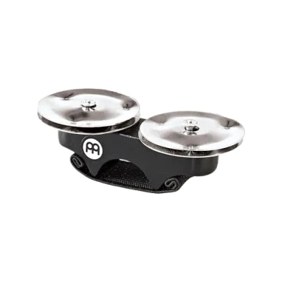 Immagine di Meinl Percussion FJS1S BK, Sonagli per dita, con Cimbalini in acciaio, Nero