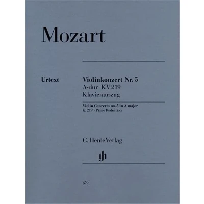Immagine di Libro Concerto in LA MIN. N. 5 KV219 Violino E Pianoforte Mozart Wolfgang AmadeusÃ‚Â