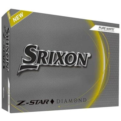 Immagine di Srixon Z Star Diamond Dozzina di palline da golf premium Tour Level Performance Uretano 12 pezzi Accessori e regali