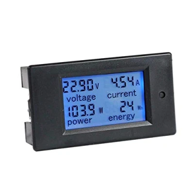 Immagine di HiLetgo DC6.5 100V 0 20A LCD Voltage Current Power Energy Meter Multi Ammeter Voltmeter