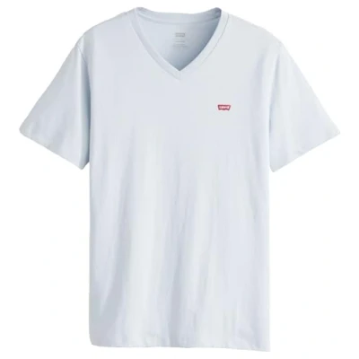 Immagine di Levi&#039;s Original Vneck Tshirt basic, Uomo, Taglia: XS, Niagara mist