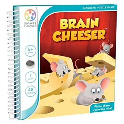 Immagine di smart games Brain Cheeser, Magnetic Puzzle Game with 48 Challenges, 6+ Years