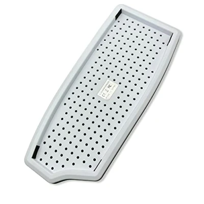 Immagine di KlsyChry Vertical Stand for PS5 Disc Edition Built in Cooling Vents Non slip Feet Playstation 5 Game Console Dock (White)