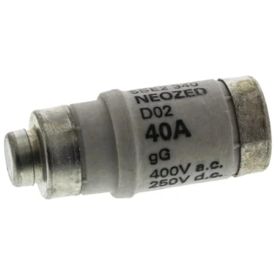 Immagine di Siemens Fusibile Mersen D02 40 A Nero Estrattore