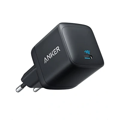 Immagine di caricab. super veloce USB C 45W, 313, PPS Anker Ace ricarica 2.0 per Samsung Galaxy S22/S22 Ultra/S22+, Note 10/Note 10+/Note 20/S20, cavo non incluso