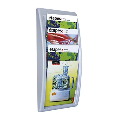 Immagine di Paperflow K540615 Quick Fit A4 Portariviste da Muro, 4 Scomparti
