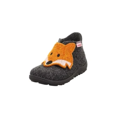 Immagine di Superfit Happy OCTI Unisex Pantofole per bambini, Taglia: 20, Grau/orange Tessuto