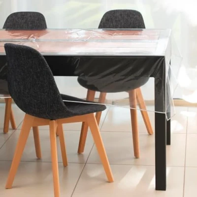 Immagine di Soleil d&#039;ocre Pennello Cristallo, Pvc, Trasparente, 140 x 240 cm