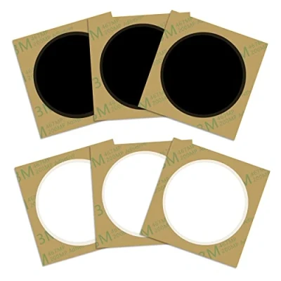 Immagine di NFC Tag10 pezzi Black Mix 10 Adesivi bianchi Ntag215 Anti Metallo Funzionano su metallo, Compatibili con Telefoni Android iOS E dispositivi 504 byte di Memoria Completamente Programmabili
