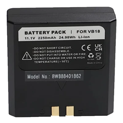 Immagine di vhbw batteria sostituisce Godox VB18, VB19 per flash fotocamera (2250mAh, 11,1V, Li Ion)