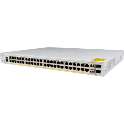 Immagine di Cisco Catalyst 1000 48T 4X L Switch di rete a 48 porte Gigabit Ethernet (GbE), 4 uplink SFP+ da 10G, garanzia limitata vita con formula avanzata (C1000 L)