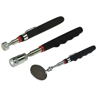 Immagine di Strumento telescopico Pick up I Illuminazione LED Testina magnetica Specchio fino a massimo. 3,2 kg Diversi. Modelli.