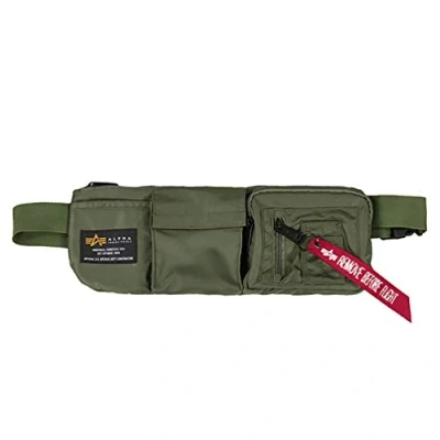Immagine di Alpha Industries CREW Utility BAG Unisex Marsupio, Taglia: One Size, Sage green