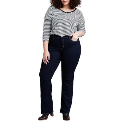 Immagine di Levi&#039;s Plus Size 315 Shaping Bootcut, Jeans Donna, Darkest Sky, 20 M