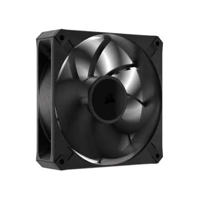 Immagine di CORSAIR RS120 MAX Ventola PWM a Spessore Maggiorato da 120 mm Pressione Statica Elevata Struttura Polimerica Ai Cristalli Liquidi Confezione Singola Nero
