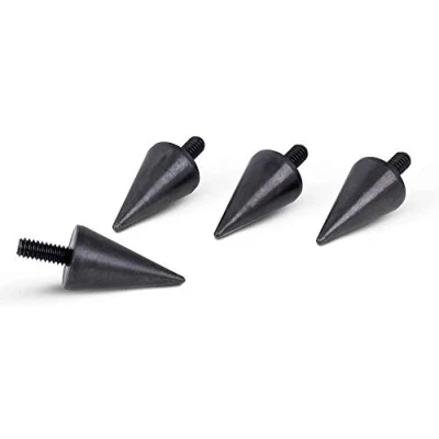 Immagine di PrecisionGeek M6 Acciaio Annerito Spike/Cono absorber per altoparlanti vite 4 pz