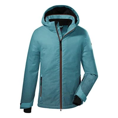 Immagine di Killtec Ksw 158 Grls Ski Jckt Giacca da sci con cappuccio e gonna antineve, ragazza