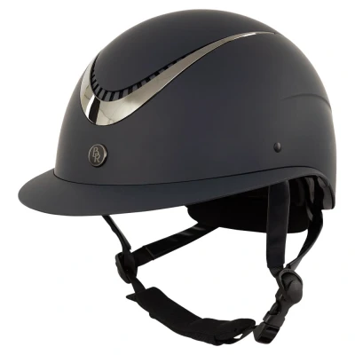 Immagine di BR casco da equitazione Th√ ta Plus Verniciato 52 / 54 Marina Militare