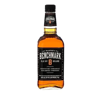 Immagine di BENCHMARK McAFEE&#039;S Old No. 8 Brand Kentucky Straight Bourbon Whiskey 40% 700 ml