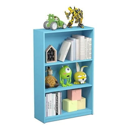 Immagine di Furinno JAYA Simple Home Libreria a 3 Livelli, Blu