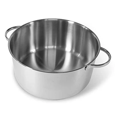 Immagine di Moneta Allegro Casseruola 2m 24 cm in Acciaio Inox per tutti i Fuochi 5.2 Litri