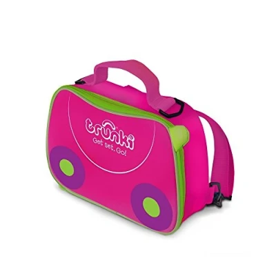 Immagine di Trunki Borsa pranzo e zainetto con tracolla per bambini Trixe (Rosa)
