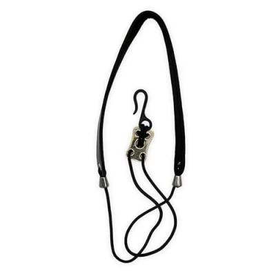 Immagine di Soundman SNG 8 Cintura Deluxe per clarinetto Comoda Cinghia in pelle regolabile altezza con gancio stabile tutti i tipi di