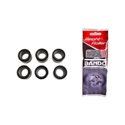 Immagine di Rullo MaxisCOOTER BANDO 19 X 17 12,0 g (x6) per PIAGGIO 125 BEVERLY, FLY, LIBERTY, MP3, YOURBAN VESPA LX ET GTS, X10, X9, X8, X7, EVO