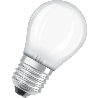 Immagine di Osram Lampadine LED Sfera, 4W Equivalenti 40W, Attacco E27, Luce Calda 2700K, Confezione da 3