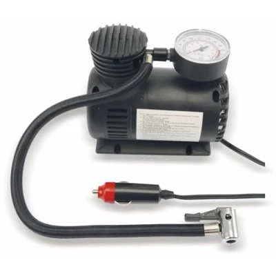 Immagine di Compressore aria DUNLOP portatile 12V 250 PSI 17 BAR accendisigari gonfiare