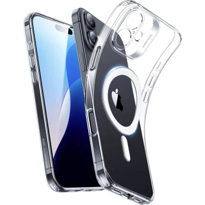 Immagine di ESR Zero HaloLock Case Backcover per cellulare Apple iPhone 16 Trasparente Compatibile con MagSafe