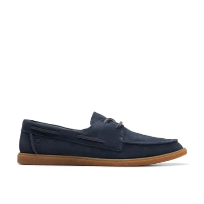 Immagine di Clarks Clarkbay Go, Uomo, Camoscio Blu Navy, 42.5 EU