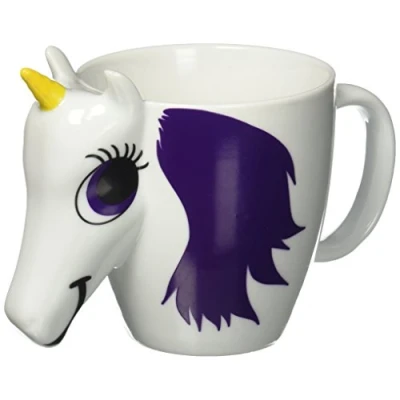 Immagine di Thumbs Up! Colour Changing Unicorn Tazza, Ceramica, Multicolore, 12.7 x 10.2 8.71 cm, 1, Unità
