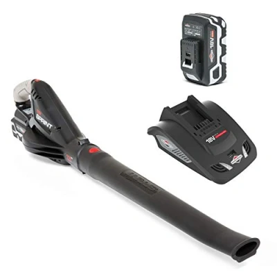 Immagine di Sprint 18LBK kit soffiatore a Batteria 18V agli Ioni di Litio, Powered by Briggs &amp; Stratton, include da 5Ah e Caricabatteria, Velocità Aria 225 km/h, Garanzia 5 Anni