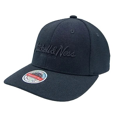 Immagine di Mitchell &amp; Ness Classic Red Pinscript Snapback, Black