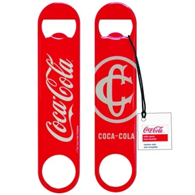 Immagine di Tablecraft CC383 Coca Cola Classic Logo Flat Bottle Opener, Red by