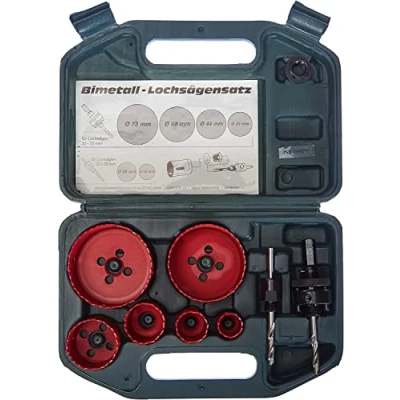Immagine di Brüder Mannesmann M44100 Kit seghe a tazza 8 parti 1 pz.