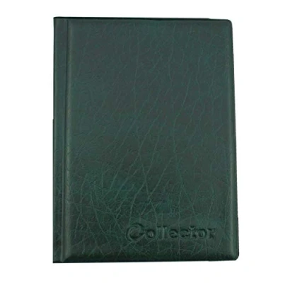 Immagine di Coin Album for 48 Large Size Coins CROWN 5 POUND Book Folder GREEN